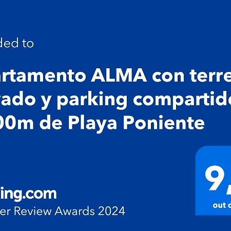Apartamento Alma Con Terreno Privado Y Parking Compartido - A 800M De Playa Poniente Benidorm Exterior foto